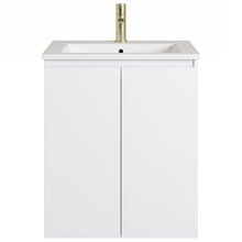 Jane Express 600mm Polar White Single Vanity with Basin